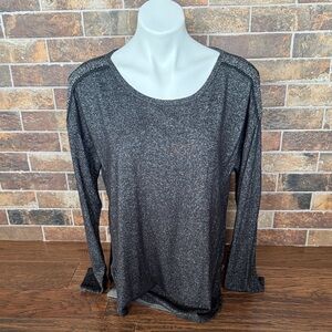 INC International Concepts Metallic Gray Tunic
